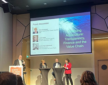 Sustell® highlighted during the ‘ESG and Sustainability Panel’ of the North Atlantic Seafood Forum (NASF), prominent seafood business conference