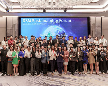 More than 150 attendees at dsm-firmenich Thailand’s 1st ‘Forum on Sustainability in Agriculture’
